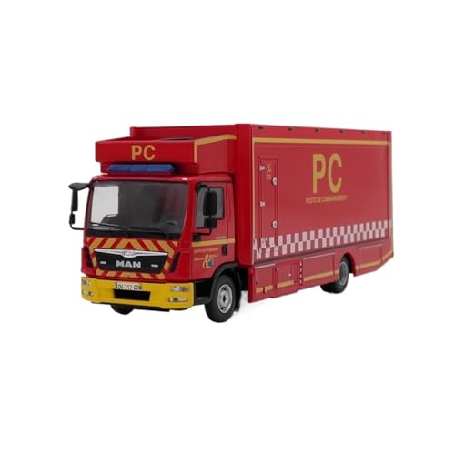Mini Auto Spielzeug 1:43 Für Man TGL 12.250 Daiman Feuerwehrauto Legierung Automodell Metall Dekoratives Modell Spielzeug Statische Anzeige Wohnkultur von CYQOCD