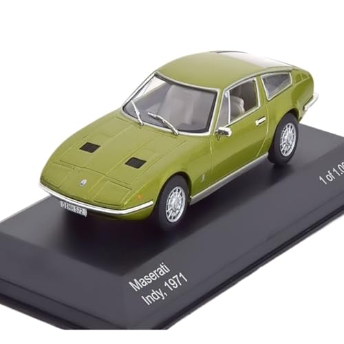 Mini Auto Spielzeug 1:43 Für Maserati 1971 Lime Green Alloy Vintage Druckguss Ornament Automodell Erwachsene Hobby Display Wohnkultur Mini Auto Spielzeug 1:43 Für Maserati 1971 Lime Green Alloy Vintage Druckguss Ornament Automodell Erwachsene Hobby Display Wohnkultur von CYQOCD