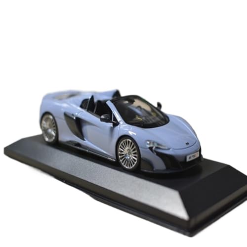 Mini Auto Spielzeug 1:43 Für McLaren 675LT Spider Lila Cabrio Legierung Auto Sport Auto Liebhaber Sammlung Fahrzeug Wohnkultur von CYQOCD