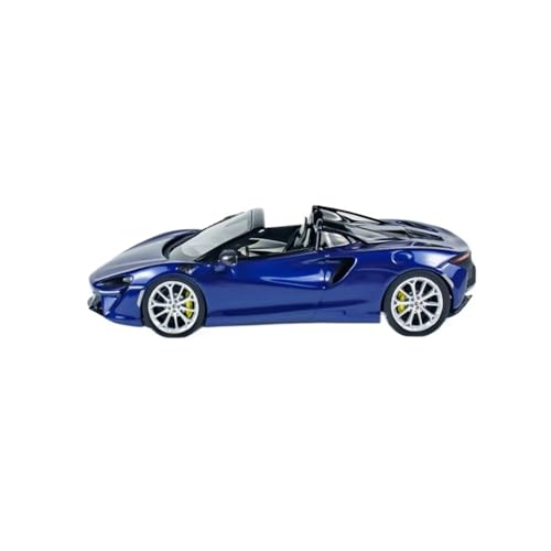 Mini Auto Spielzeug 1:43 Für McLaren Artura Spider Tanzanite Blue Cabrio Legierung Vintage Fahrzeug Sammlerstück Wohnkultur von CYQOCD