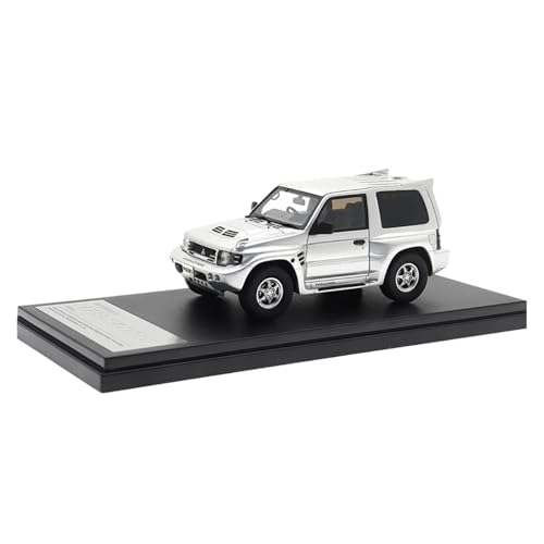 Mini Auto Spielzeug 1:43 Für Mitsu Delica Mini T J-43587 Harz Seltene Simulation Auto Modell Hobby Souvenir Display Wohnkultur(Silver) von CYQOCD