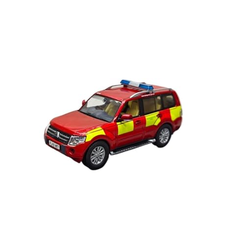 Mini Auto Spielzeug 1:43 Für Mitsubishi Pajero Fire Rescue Bureau Rotes Feuerwehrauto Statisches Automodell Aus Legierung Wohnkultur Mini Auto Spielzeug 1:43 Für Mitsubishi Pajero Fire Rescue Bureau Rotes Feuerwehrauto Statisches Automodell Aus Legierung Wohnkultur von CYQOCD