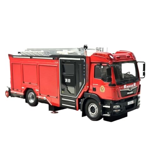 Mini Auto Spielzeug 1:43 Für Morita City Battle Fire Truck Resin Model Fire Propaganda Vehicle Classic Collection Wohnkultur von CYQOCD