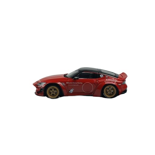 Mini Auto Spielzeug 1:43 Für Nissan 400Z Rocket Bunny Rot Sport Auto Modell Mode Metall Ornamente Zu Freunde Wohnkultur von CYQOCD