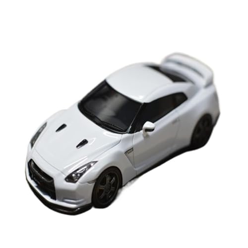 Mini Auto Spielzeug 1:43 Für Nissan GT-R R35 Ares Weiß Realistische Miniatur Modell Simulation Legierung Auto Statische Display Wohnkultur Mini Auto Spielzeug 1:43 Für Nissan GT-R R35 Ares Weiß Realistische Miniatur Modell Simulation Legierung Auto Statische Display Wohnkultur von CYQOCD