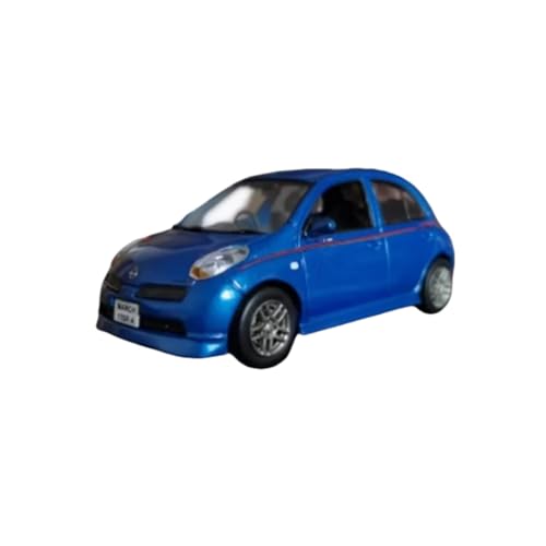 Mini Auto Spielzeug 1:43 Für Nissan March 12SR 15SR Simulation Legierung Auto Modell Static Display Serie Sammler Spielzeug Wohnkultur(Blue) von CYQOCD