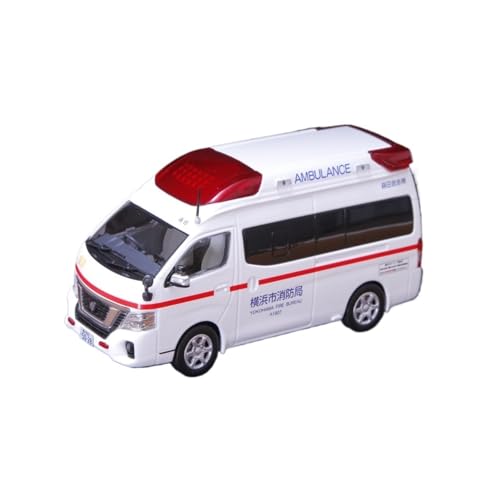 Mini Auto Spielzeug 1:43 Für Nissan Paramedic MPV Feuer Notfall Fahrzeug 2018 Metall Diecast Sammeln Auto Modell Wohnkultur von CYQOCD