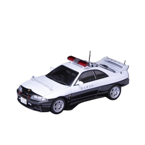 Mini Auto Spielzeug 1:43 Für Nissan Skyline Gt-R R33 Polizeiauto Schwarz-weiß Klassische Kleinwagen-Limousine Display Wohnkultur Mini Auto Spielzeug 1:43 Für Nissan Skyline Gt-R R33 Polizeiauto Schwarz-weiß Klassische Kleinwagen-Limousine Display Wohnkultur von CYQOCD