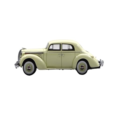 Mini Auto Spielzeug 1:43 Für Opel Admiral 1938 Hellgrünes Harzautomodell Retro-Ornamente Zweitüriges Fahrzeug Versiegeltes Design Wohnkultur von CYQOCD
