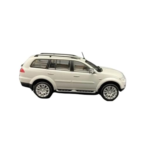 Mini Auto Spielzeug 1:43 Für Pajero Sport SUV Automodell Out of Print Collection Display Souvenir Spielzeug Weiß Wohnkultur von CYQOCD