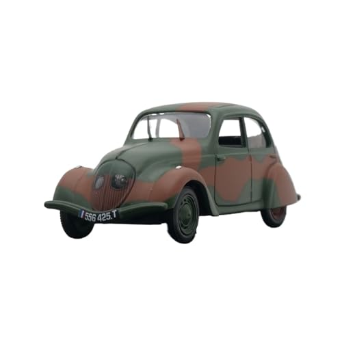 Mini Auto Spielzeug 1:43 Für Peugeot 202 WWII Militärlegierung Automodell Militärspielzeug Surprise Collection Display Wohnkultur von CYQOCD