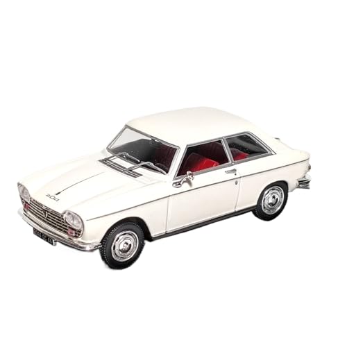 Mini Auto Spielzeug 1:43 Für Peugeot 204 Coupé (zweitürige Version) Simuliertes Legierungsauto-Metallornament-Automodell Wohnkultur von CYQOCD