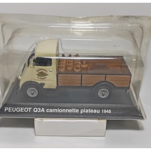 Mini Auto Spielzeug 1:43 Für Peugeot Q3A-1948 Klassischer LKW-Transporter Legierungsautomodell Druckguss (Sammlerauto) Wohnkultur von CYQOCD