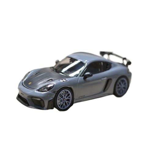 Mini Auto Spielzeug 1:43 Für Porsche 718 Cayman GT4 RS Schwarze Abdeckung Metall Sportwagen Modell Kollektion Für Männer Wohnkultur von CYQOCD