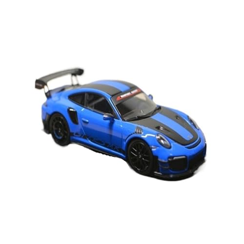 Mini Auto Spielzeug 1:43 Für Porsche 911 (991.2) GT2RS MR Blau Supercar Straßenauto Statische Dekoration Spielzeugmodell Wohnkultur von CYQOCD
