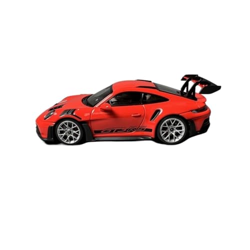 Mini Auto Spielzeug 1:43 Für Porsche 911 (992) GT3RS - 2023 Legierung Rot Und Gelb Automodell Senden Sie Einen Freund Indoor Toys Wohnkultur(Red) von CYQOCD