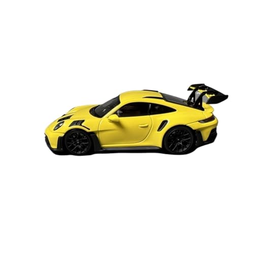 Mini Auto Spielzeug 1:43 Für Porsche 911 (992) GT3RS - 2023 Legierung Rot Und Gelb Automodell Senden Sie Einen Freund Indoor Toys Wohnkultur(Yellow) von CYQOCD