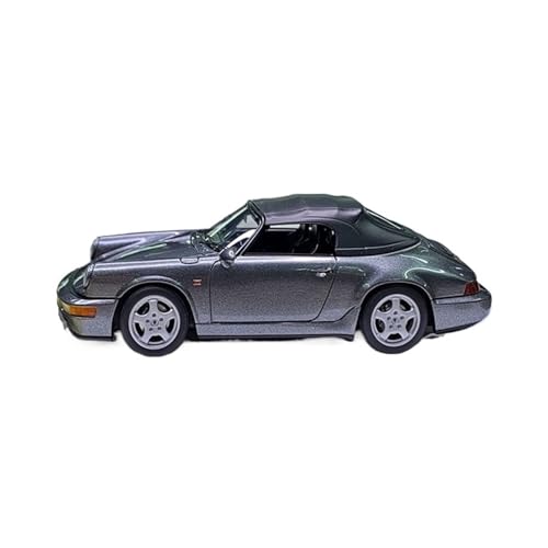 Mini Auto Spielzeug 1:43 Für Porsche 911 964 Carrera Speedster Vm165 DREI Arten Von Statischen Harz Modell Maßstab Auto Sammlung Wohnkultur(Gray) von CYQOCD