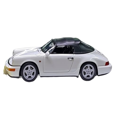 Mini Auto Spielzeug 1:43 Für Porsche 911 964 Carrera Speedster Vm165 DREI Arten Von Statischen Harz Modell Maßstab Auto Sammlung Wohnkultur(White) von CYQOCD