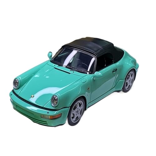 Mini Auto Spielzeug 1:43 Für Porsche 911 964 Speedster Turbo Look 1993 VM166 Harz Modell Multicolor Statische Auto Wohnkultur(Green) von CYQOCD