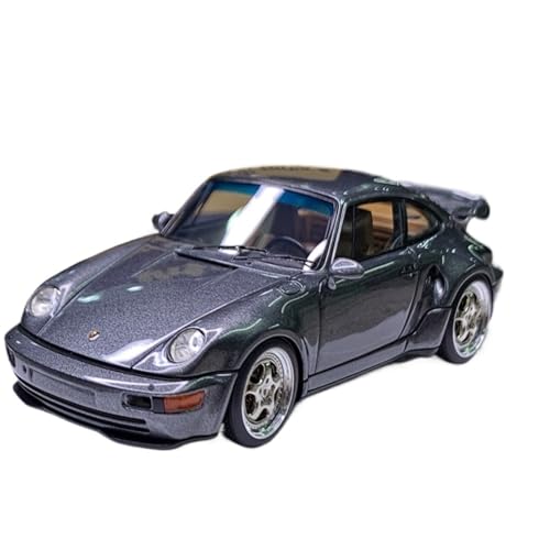 Mini Auto Spielzeug 1:43 Für Porsche 911 964 Turbo S Exklusive Flachbau Vm160 Legierung Druckguss Auto Modell Display Sammlung Wohnkultur(Gray) von CYQOCD
