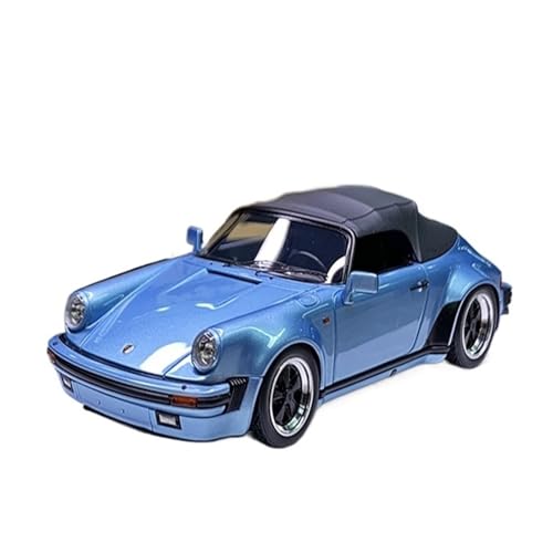 Mini Auto Spielzeug 1:43 Für Porsche 911 Carrera 3.2 Speedsterturbolook Vm138 Mehrfarbiges Harzauto-Modellausstellungsmodell Wohnkultur(Blue) von CYQOCD