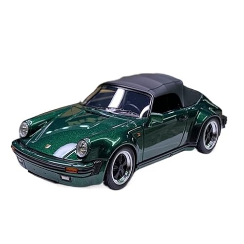 Mini Auto Spielzeug 1:43 Für Porsche 911 Carrera 3.2 Speedsterturbolook Vm138 Mehrfarbiges Harzauto-Modellausstellungsmodell Wohnkultur(Green) von CYQOCD