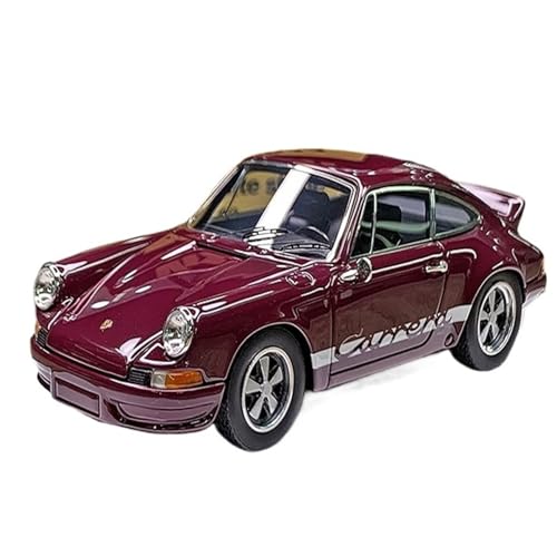 Mini Auto Spielzeug 1:43 Für Porsche 911 Carrera RS 2.7 VM009 Multicolor Legierung Sammleredition Fahrzeug Ornamente 1973 Wohnkultur(Red) von CYQOCD