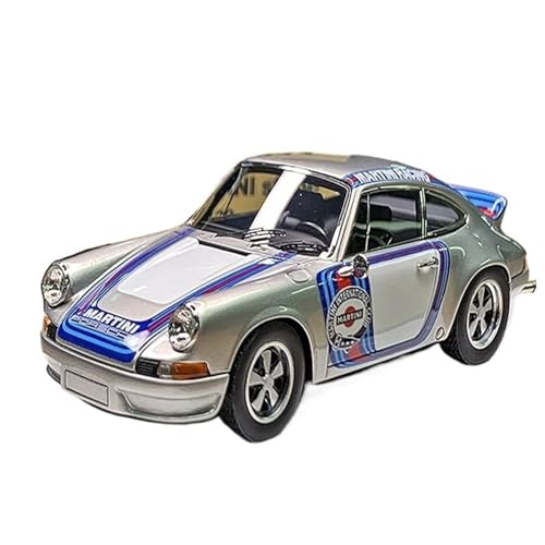 Mini Auto Spielzeug 1:43 Für Porsche 911 Carrera RS 2.7 VM009 Multicolor Legierung Sammleredition Fahrzeug Ornamente 1973 Wohnkultur(Silver) von CYQOCD