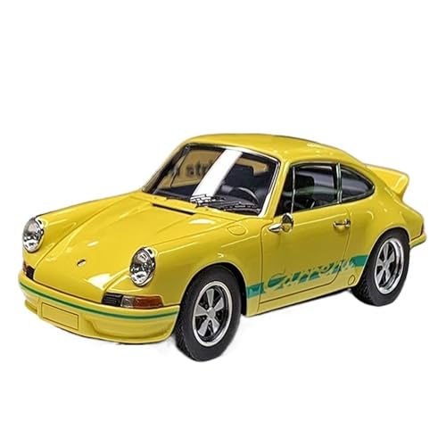 Mini Auto Spielzeug 1:43 Für Porsche 911 Carrera RS 2.7 VM009 Multicolor Legierung Sammleredition Fahrzeug Ornamente 1973 Wohnkultur(Yellow) von CYQOCD