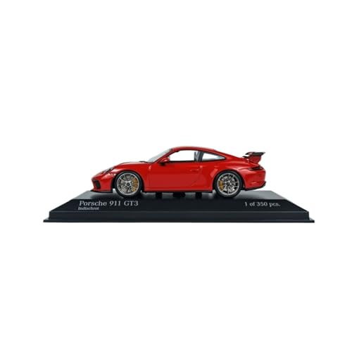 Mini Auto Spielzeug 1:43 Für Porsche 911 GT3-2017 Legierung Automodell Rot Druckguss Dekor Maßstab Fahrzeug Spielzeugautos Wohnkultur von CYQOCD