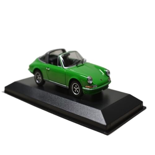 Mini Auto Spielzeug 1:43 Für Porsche 911 Targa S Grün Cabrio Fahrzeug Retro Auto Legierung Ornamente Displayständer Wohnkultur von CYQOCD