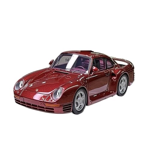 Mini Auto Spielzeug 1:43 Für Porsche 959 1986 Mehrfarbiges Harzautomodell Kleinfahrzeug Sammlerspielzeugautos Wohnkultur(Red) von CYQOCD
