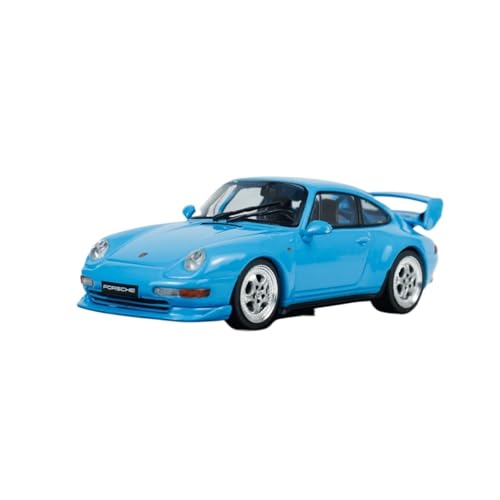 Mini Auto Spielzeug 1:43 Für Porsche 993 RS Clubsport Legierung Maßstab Fahrzeug Modell Retro Auto Spielzeug Weihnachten Dekoration Wohnkultur(Blue) von CYQOCD