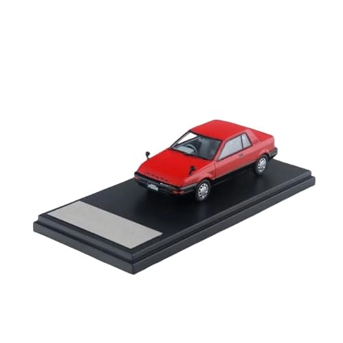 Mini Auto Spielzeug 1:43 Für Pulsar Exa (1982) Harz Auto Modell Druckguss Ornament Display Regal Sammler Spielzeug Wohnkultur(Red) von CYQOCD