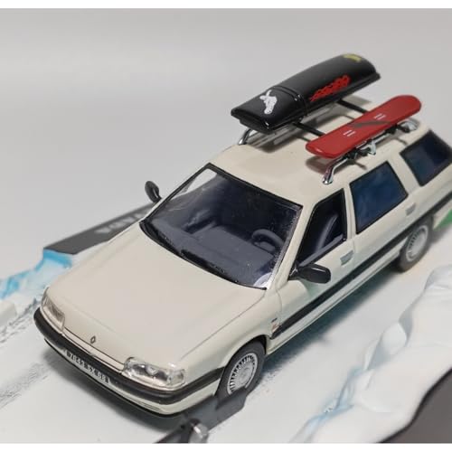 Mini Auto Spielzeug 1:43 Für Renault R21 Nevada Kombi-Legierungsmodell Mit Dachgepäckträger (seltene Szenenversion) Wohnkultur von CYQOCD