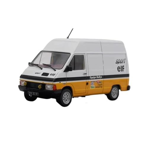 Mini Auto Spielzeug 1:43 Für Renault Trafic 1984 Van Legierung Auto Modell Simulation Spielzeug Statische Modell Ornament Betrachtung Wohnkultur von CYQOCD