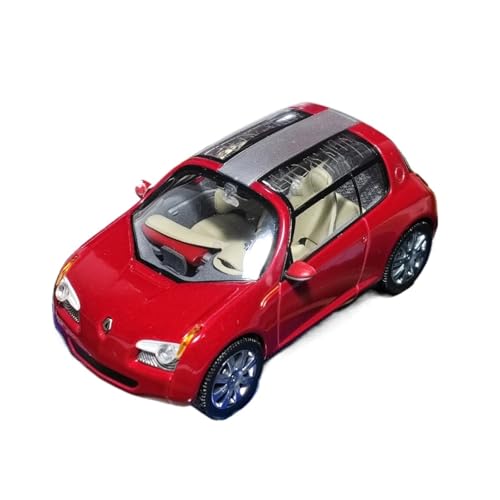 Mini Auto Spielzeug 1:43 Für Renault ZOE Konzeptauto (vergriffen) Rotes Sammlerautomodell Aus Legierung Druckgussauto Wohnkultur von CYQOCD
