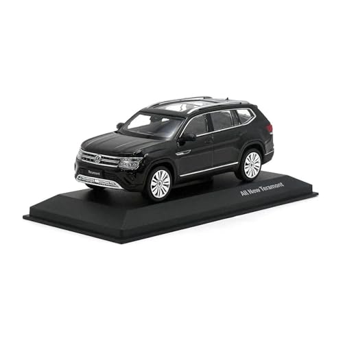 Mini Auto Spielzeug 1:43 Für SAIC Volkswagen SUV Tuang Tiguan L Tukai Tuyue Automodell Ornament Souvenir Familienfahrzeug Wohnkultur(Black) von CYQOCD