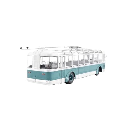 Mini Auto Spielzeug 1:43 Für SVARZ-TBES Trolleybus Legierung Auto Modell Simulation Spielzeug Sammlung Statische Modell Display Wohnkultur von CYQOCD