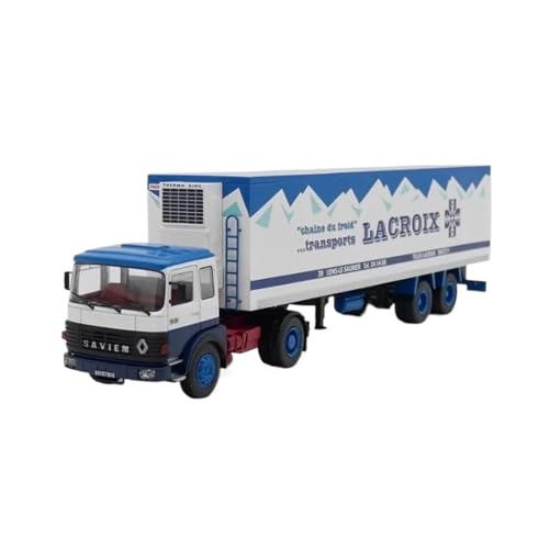 Mini Auto Spielzeug 1:43 Für Saviem PS30 1977 Kühlketten-Container-LKW-Legierungsmodell Druckguss-Modell Im Statischen Maßstab Wohnkultur Mini Auto Spielzeug 1:43 Für Saviem PS30 1977 Kühlketten-Container-LKW-Legierungsmodell Druckguss-Modell Im Statischen Maßstab Wohnkultur von CYQOCD