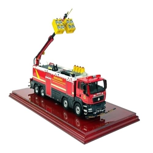 Mini Auto Spielzeug 1:43 Für Shandeka-Chassis Hochschaum-Feuerwehrauto Harzmodell Feuerwehr 119 Arbeitsfahrzeug Ausstellungsmodell Wohnkultur von CYQOCD