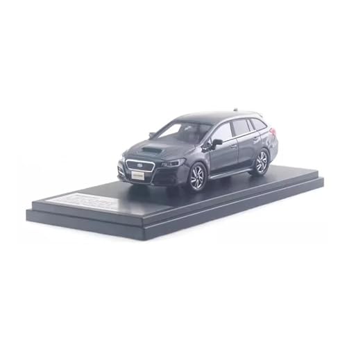 Mini Auto Spielzeug 1:43 Für Subaru Levorg 1.6 Gt-S Eye Sight (2016) Harzautomodell Realistisches Ornament-Display-Spielzeug Wohnkultur(Black) von CYQOCD