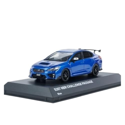 Mini Auto Spielzeug 1:43 Für Subaru S207 NBR Challenge Package Harzautomodell Geburtstagsparty-Überraschung Für Freunde Wohnkultur(Blue) von CYQOCD