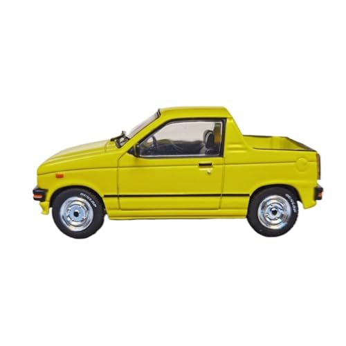 Mini Auto Spielzeug 1:43 Für Suzuki Mighty 1985 Legierung Automodell Dekorative Ornamente Geeignet Für Indoor-Spiel Gelb Wohnkultur von CYQOCD