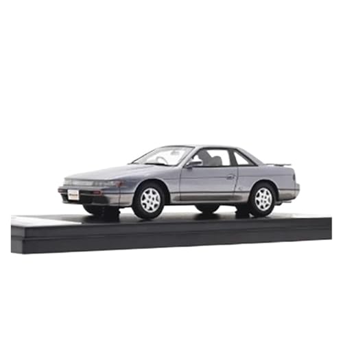 Mini Auto Spielzeug 1:43 Für Sylvia S13 1991 Harz Auto Modell Klassische Design Fahrzeug Multi-Farbe Handwerk Ornamente Wohnkultur(Gray) von CYQOCD