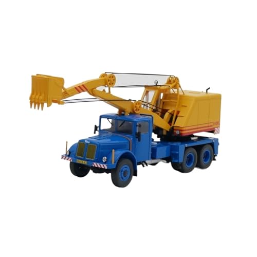 Mini Auto Spielzeug 1:43 Für Tatra 111 D-030 LKW-Bagger Legierung Automodell Blau Engineering Fahrzeug Indoor-Display Wohnkultur von CYQOCD