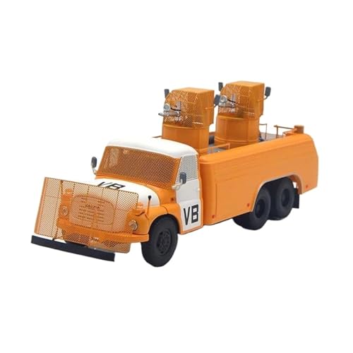 Mini Auto Spielzeug 1:43 Für Tatra T148 Riot Wasserwerfer LKW Druckguss Legierung Spielzeugautos Modell Orange Transport LKW Wohnkultur von CYQOCD