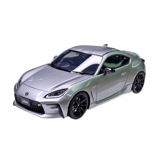Mini Auto Spielzeug 1:43 Für Toyota GR86 RZ EM659 2021 Legierung Sammlung Auto Modell Beste Spielzeug Für Erwachsene & Teens Wohnkultur(Silver) von CYQOCD