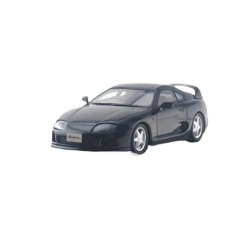 Mini Auto Spielzeug 1:43 Für Toyota Supra RZ (1995) Harz Auto Modell Sammler Souvenir Modell Display Spielzeug Wohnkultur(Black) von CYQOCD